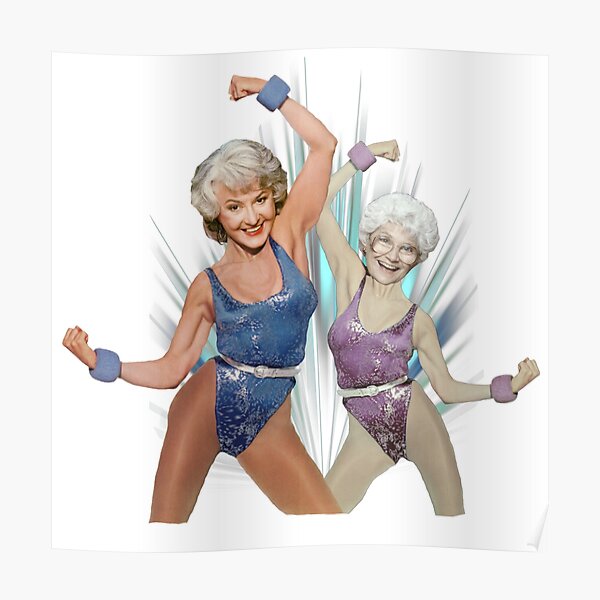 Golden Girls Workout Poster