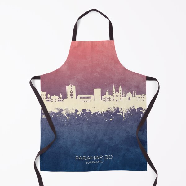 Item preview, Paramaribo Suriname Skyline designed and sold by ArtPrints.