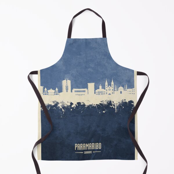 Item preview, Paramaribo Suriname Skyline designed and sold by ArtPrints.