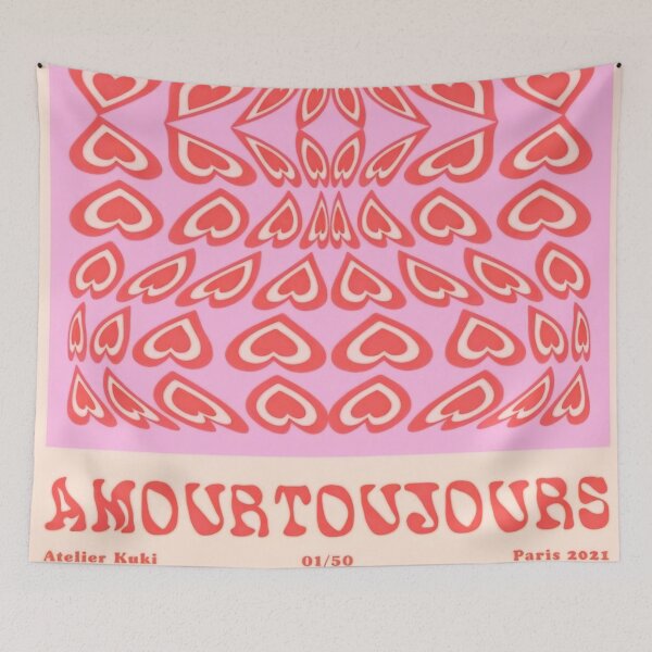 Item preview, Pink Hearth Abstract designed and sold by toatimron.