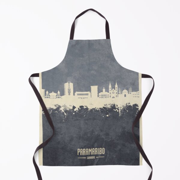 Item preview, Paramaribo Suriname Skyline designed and sold by ArtPrints.