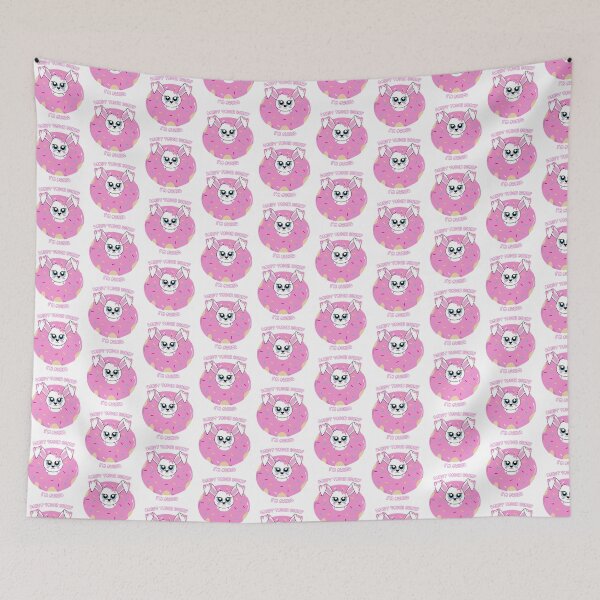 Item preview, Donut Touch Bunny designed and sold by tsukihimekitten.