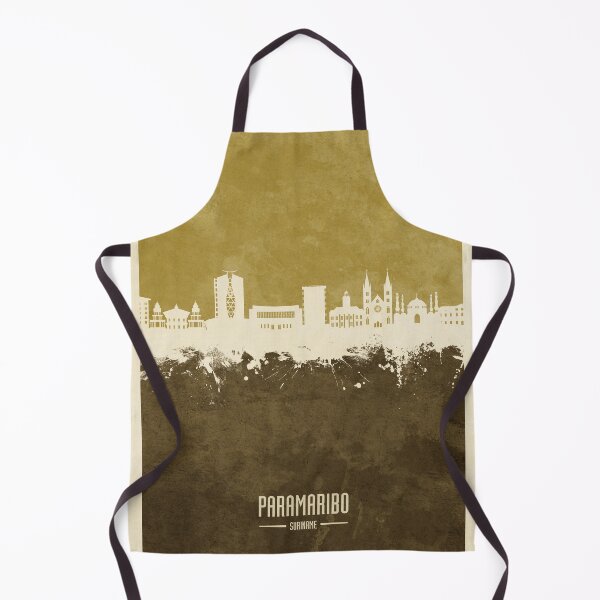 Item preview, Paramaribo Suriname Skyline designed and sold by ArtPrints.