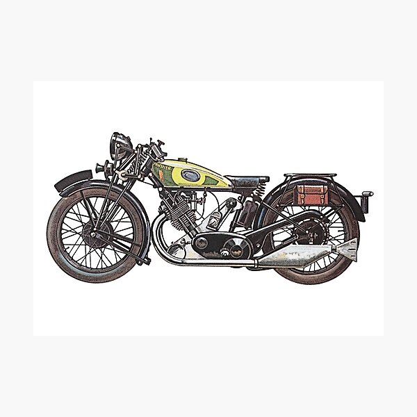 Item preview, 1932 Panther Redwing Motorcycle designed and sold by surgedesigns.