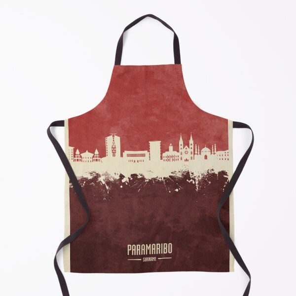 Item preview, Paramaribo Suriname Skyline designed and sold by ArtPrints.