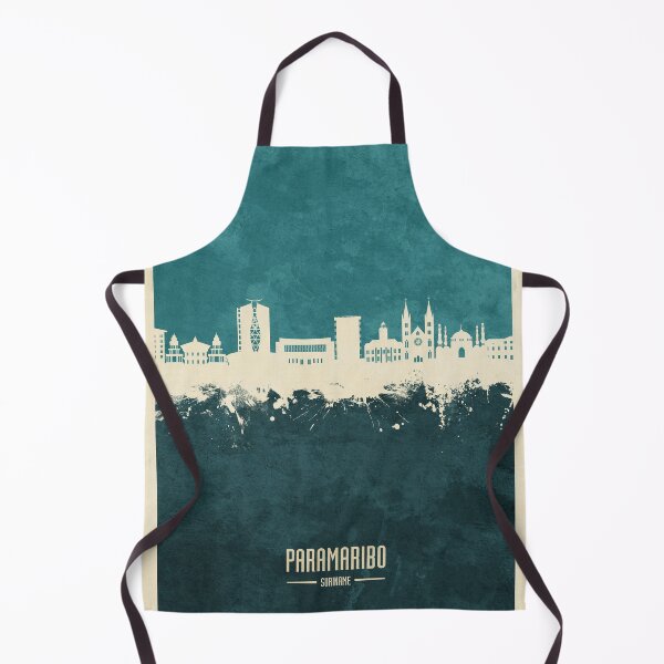 Item preview, Paramaribo Suriname Skyline designed and sold by ArtPrints.