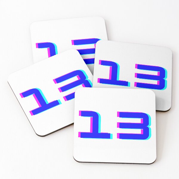 Item preview, Number 13 / number thirteen suitable for training designed and sold by Constructive27.