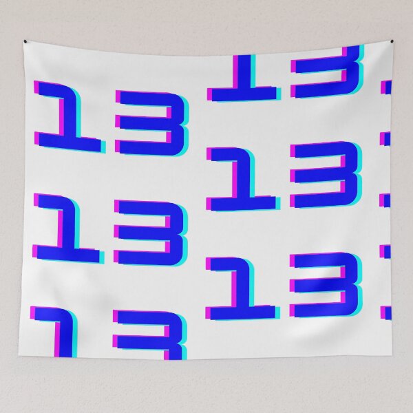 Item preview, Number 13 / number thirteen suitable for training designed and sold by Constructive27.