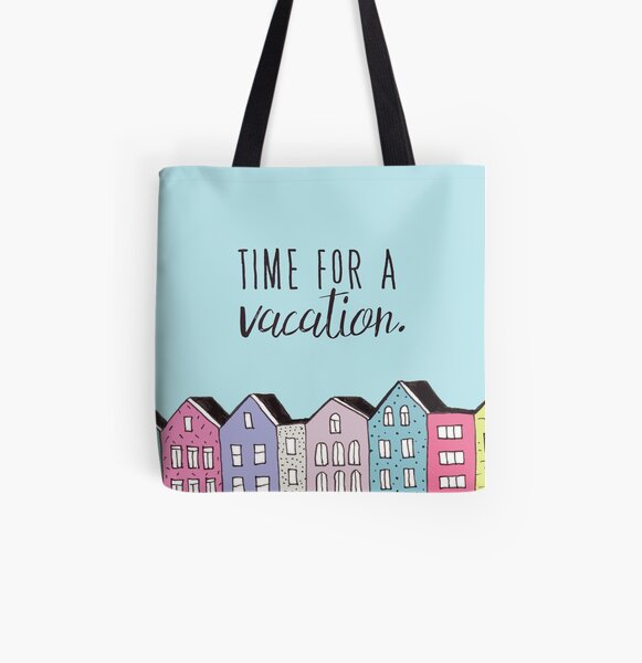 Time for a vacation All Over Print Tote Bag
