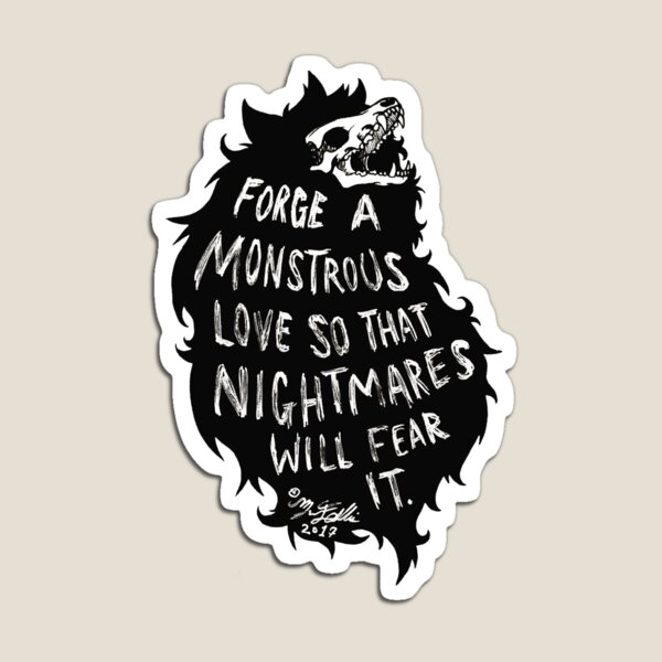 Item preview, Monstrous Love designed and sold by Megan Fabbri.