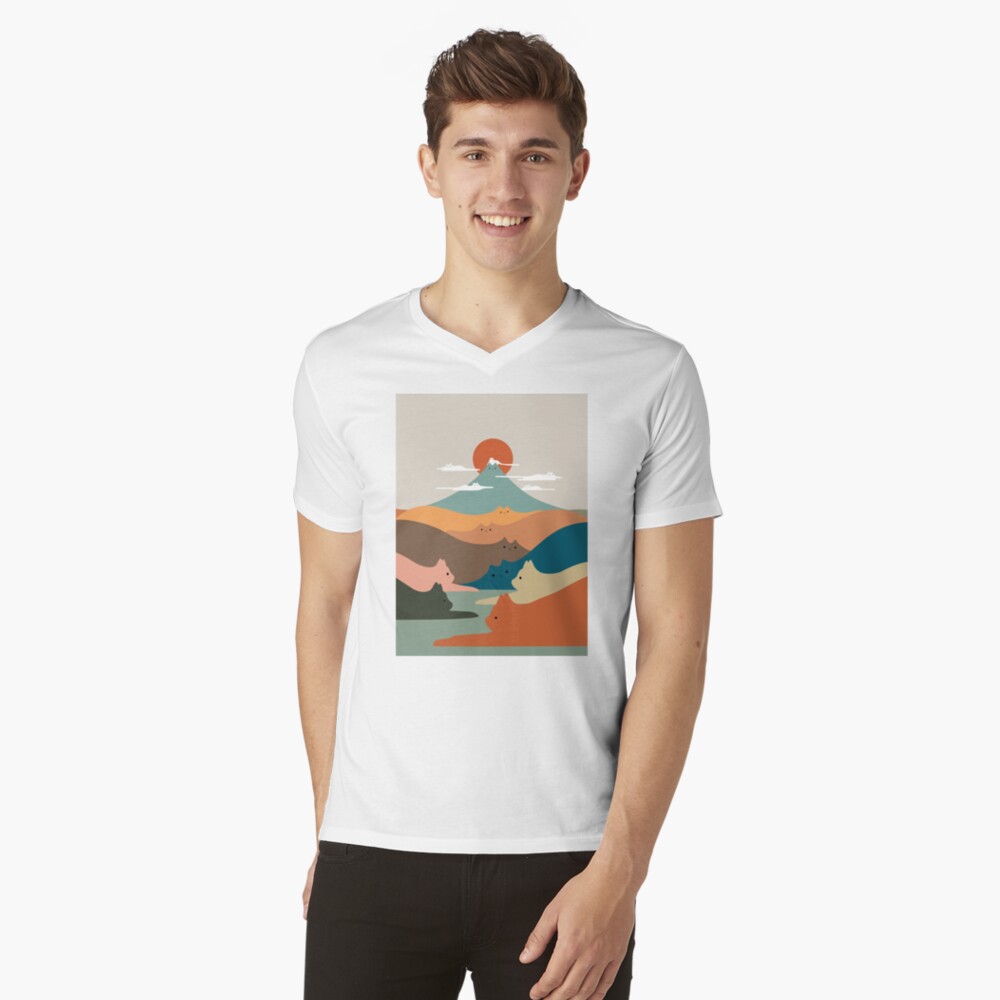 Item preview, V-Neck T-Shirt designed and sold by ilovedoodle.