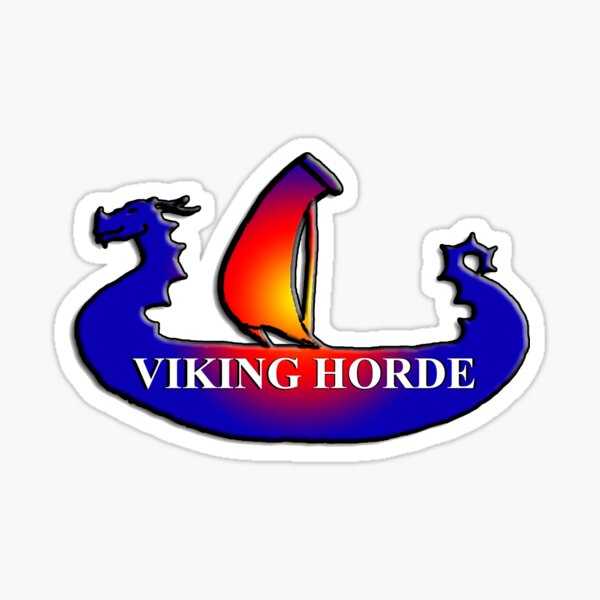 Viking Horde Logo Sticker