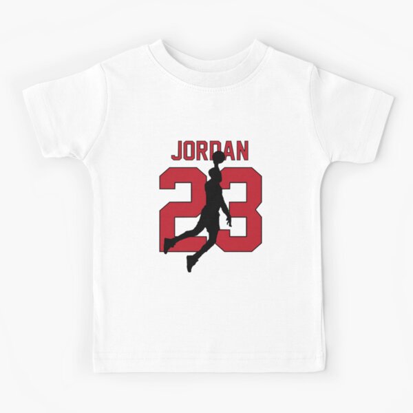 caligrafía Pensar en el futuro Exponer Camiseta para niños «Michael Jordan # 23 Obra» de Kciar15 | Redbubble
