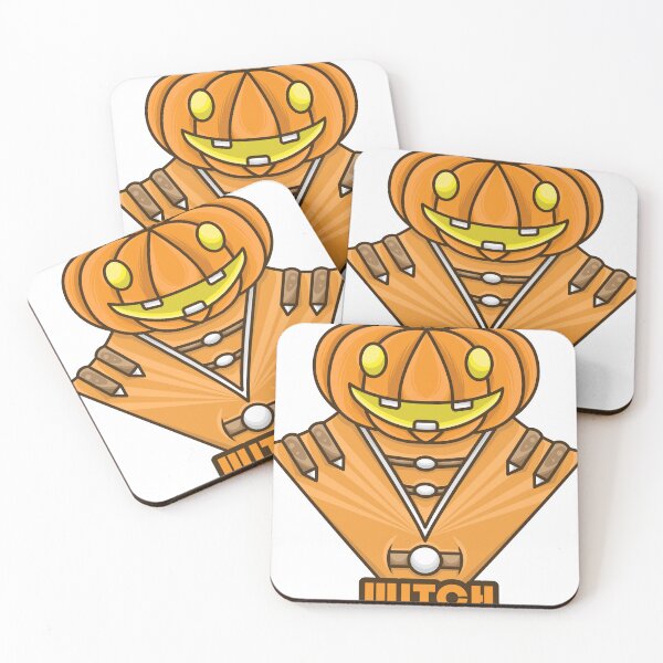 Item preview, Witch Pumpkin Cartoon Hellowen designed and sold by satriyanto.