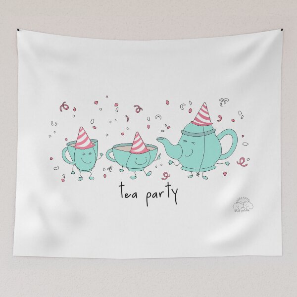 Item preview, Tea party designed and sold by positivities.