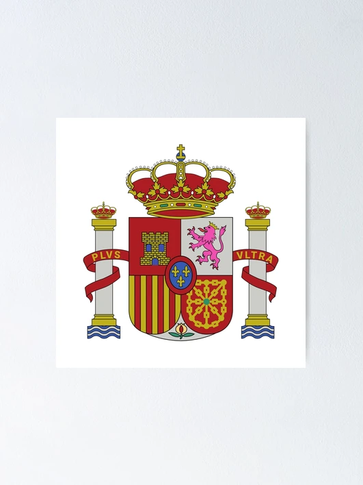 Spain Coat Of Arms Flag 3x5 Feet – Lion And Castle, Polyester, Indoor/Outdoor, Printed