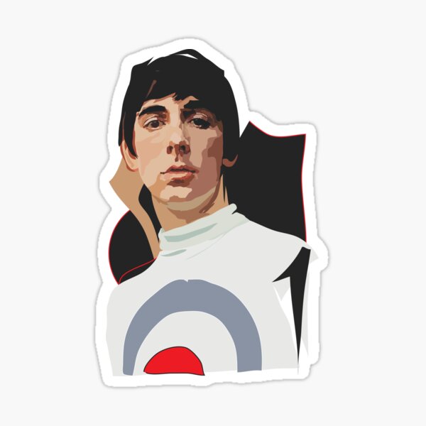 T-shirt donna KEITH MOON vintage TARGET mods The Who England Pete Townsend