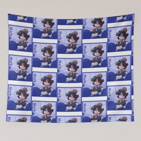 Item preview, Blueberry Muffin Mark - MANDELA DESSERT AU   designed and sold by TaguritCreation.