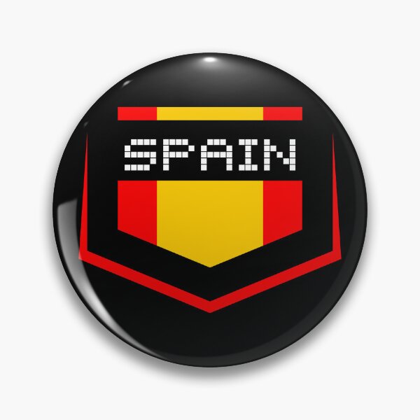 Item preview, pixelated spanish flag designed and sold by JAG2B.