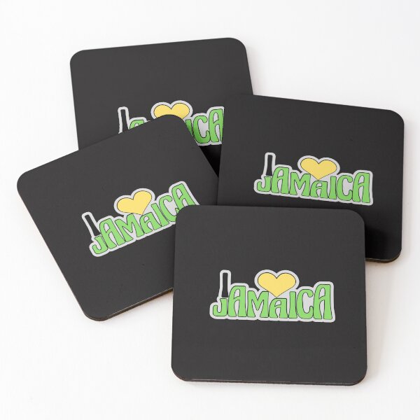 Artikelvorschau, I LOVE JAMAICA STICKER entworfen und verkauft von Suzy Perez Art.