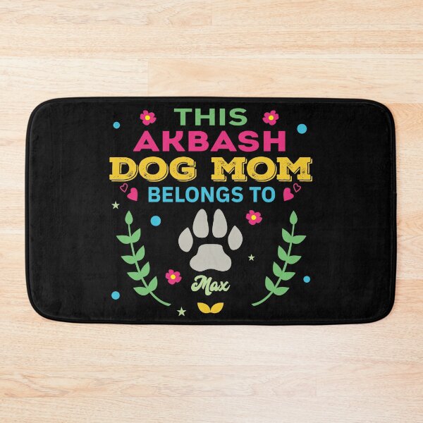 Item preview, This akbash dog belongs to Personalized Dog Name, Send me a message, Akbash mom,  cute puppy, akbash dog owner, lover, best akbash friend, relaxing designed and sold by SGS-.