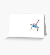 Sam Kerr Bike Kick Greeting Card