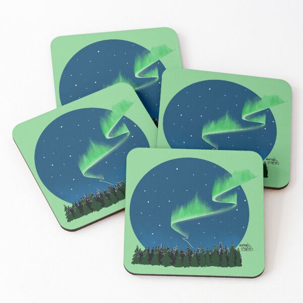 Item preview, Aurora night - nordic art designed and sold by Aurealis Creatief.