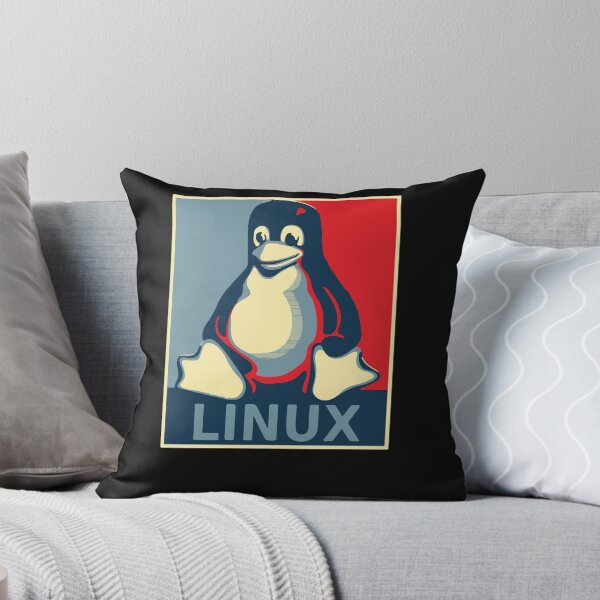 Item preview, Affiche Linux Tux Penguin Obama  designed and sold by TheresaDaniela.