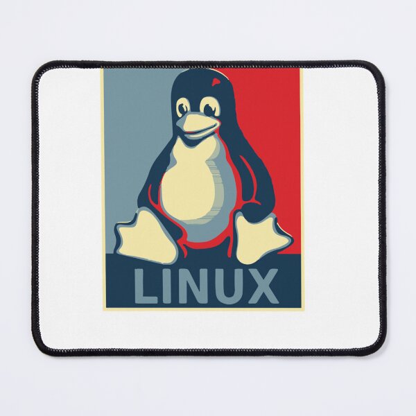 Item preview, Affiche Linux Tux Penguin Obama  designed and sold by TheresaDaniela.