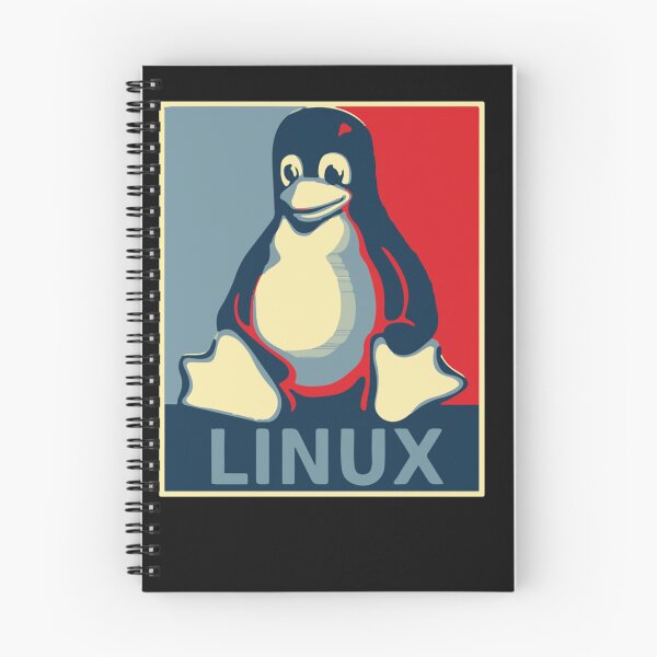 Item preview, Affiche Linux Tux Penguin Obama  designed and sold by TheresaDaniela.
