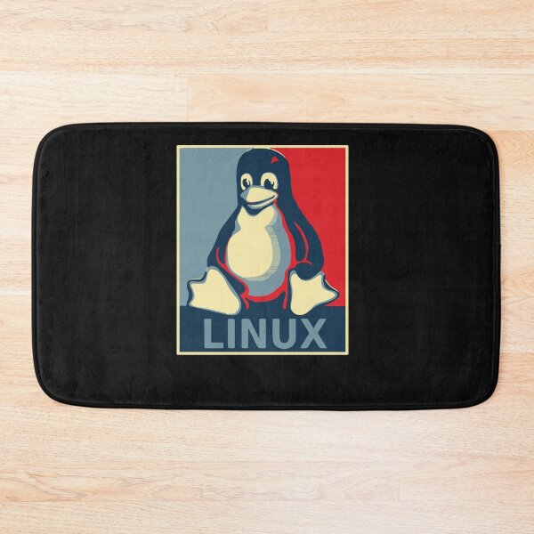 Item preview, Affiche Linux Tux Penguin Obama  designed and sold by TheresaDaniela.