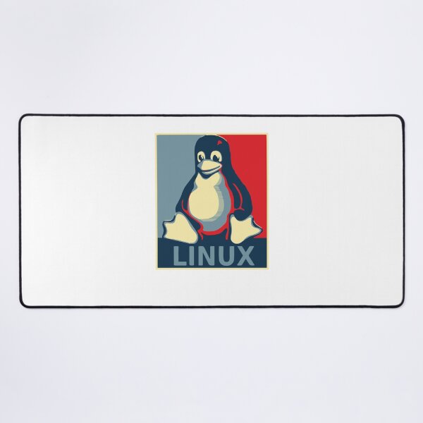 Item preview, Affiche Linux Tux Penguin Obama  designed and sold by TheresaDaniela.