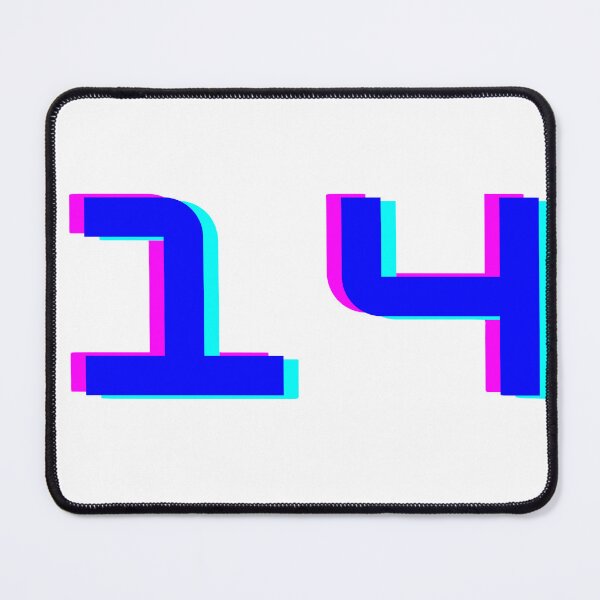 Item preview, number fourteen / Numbers for children designed and sold by Constructive27.