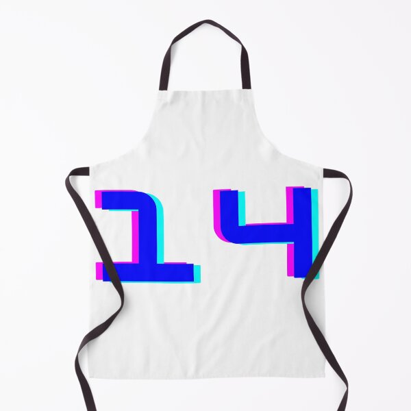 Item preview, number fourteen / Numbers for children designed and sold by Constructive27.