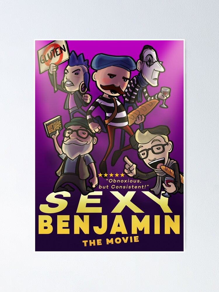 Sexy Benjamin Poster By Jazzastudios Redbubble