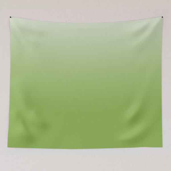 Item preview, GRADIENT OMBRE  COLOR OF THE YEAR 2017 GREENERY AND WHITE  designed and sold by ozcushions.