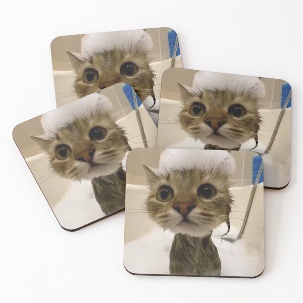 Item preview, Shower Cat  designed and sold by jewellward.
