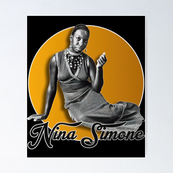 Nina Simone' Poster by Rémi Castanéda, Displate