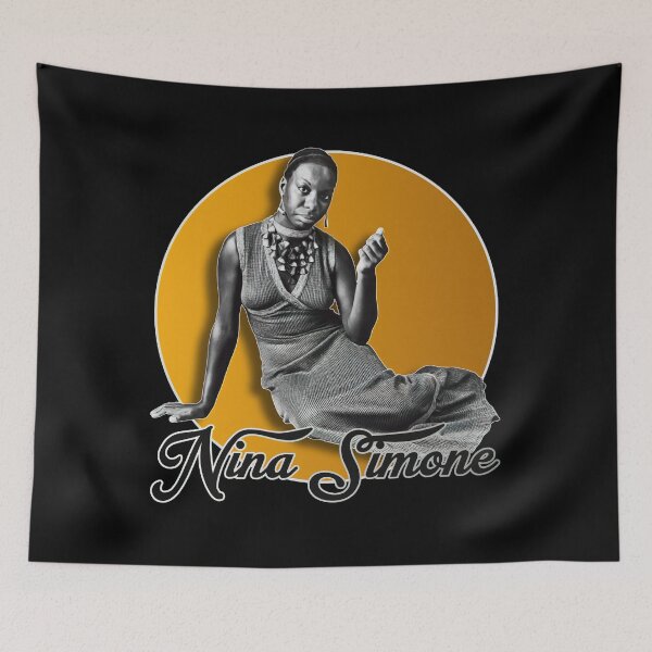 Item preview, Queen Nina Simone Gold Tribute  designed and sold by Mailen Borrego.