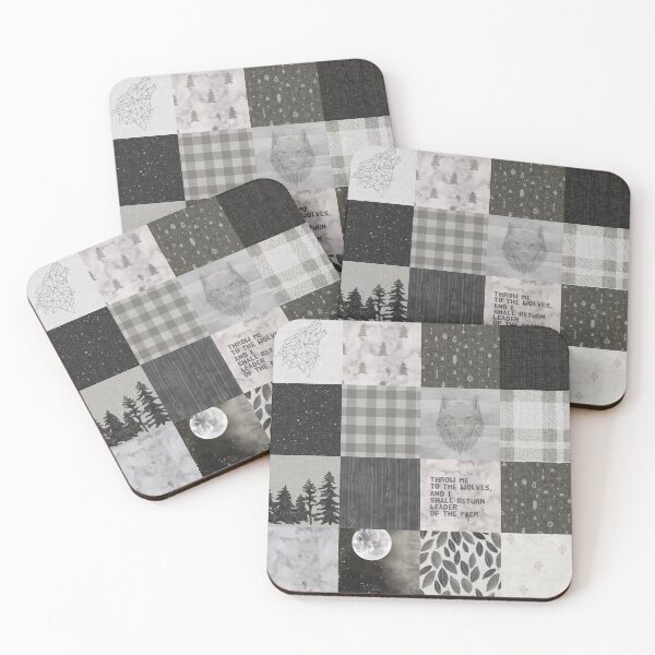 Item preview, Alpha Wolf - grey wolf designed and sold by SugarPineDesign.