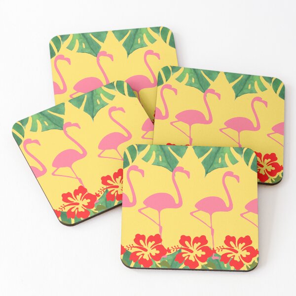 Item preview, Flamingos go Beaching designed and sold by PacificEYE.