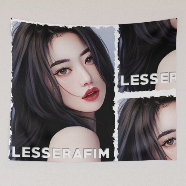 Item preview, Sakura Le Sserafim Digital Art Vector designed and sold by myusic.