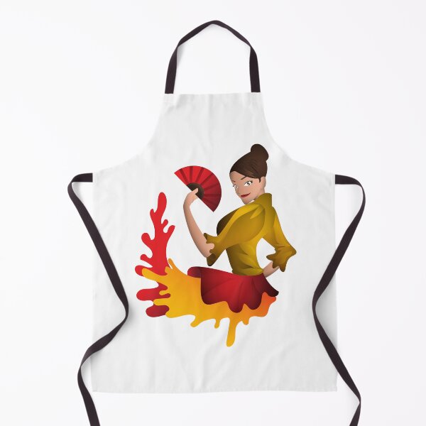 Item preview, drawing of a flamenco dancer : Bailaora designed and sold by JAG2B.