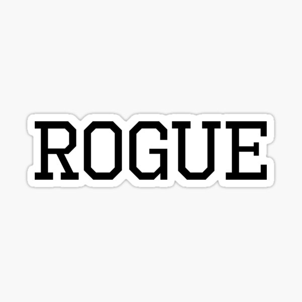 Rogue Stickers | Redbubble