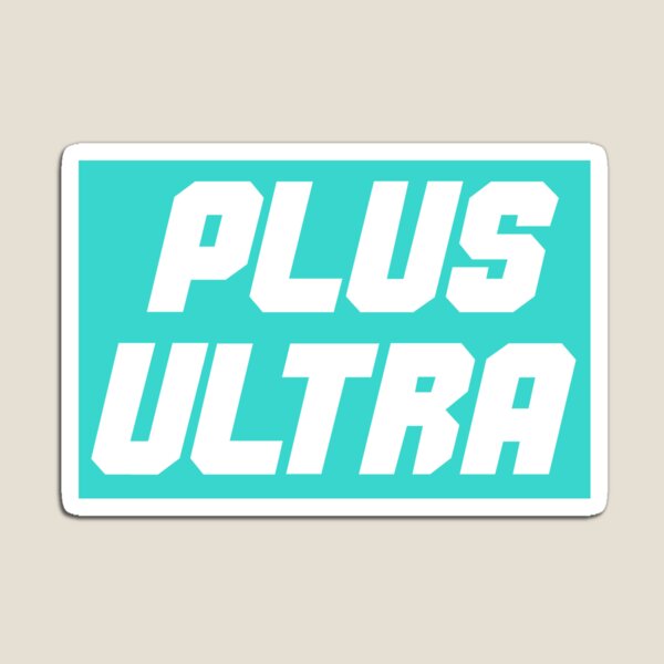 Plus Ultra Magnets Redbubble - roblox plus ultra ice