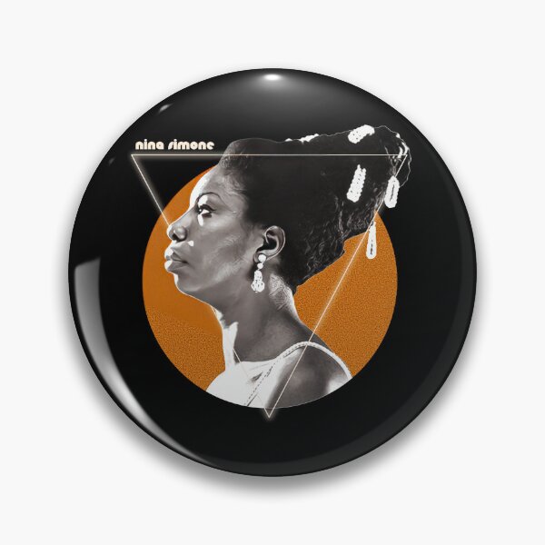 Item preview, Retro Nina Simone Gold Tribute  designed and sold by Mailen Borrego.