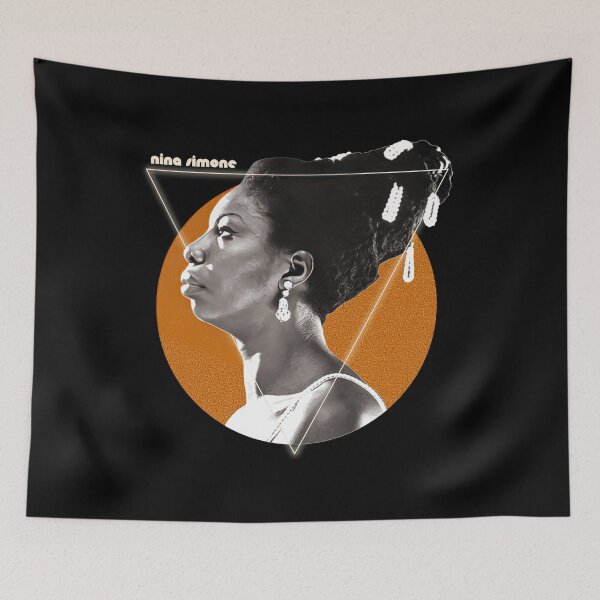 Item preview, Retro Nina Simone Gold Tribute  designed and sold by Mailen Borrego.