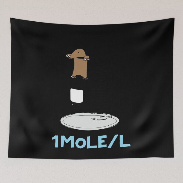Item preview, Chemistry 1 Mole per Litre for Mole or Avogadro's Day designed and sold by KELSHORNTON.