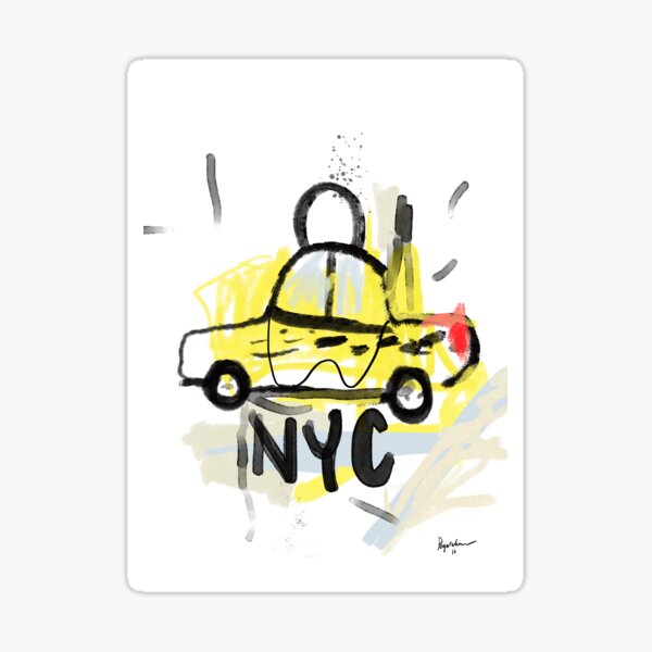Item preview, NYC New York poster designed and sold by epicpaper quotes.