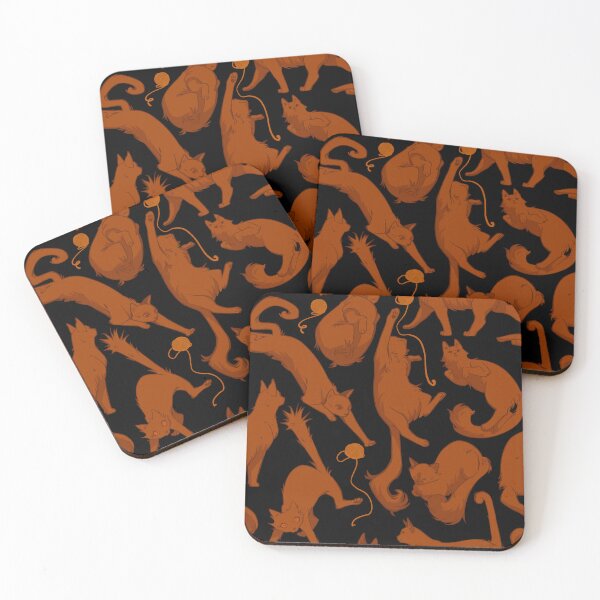 Item preview, Cats in Orange designed and sold by avatarkasia.